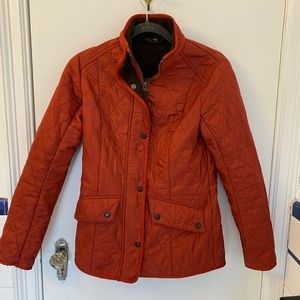 Red Barbour Women’s Quilted Jacket Size 6